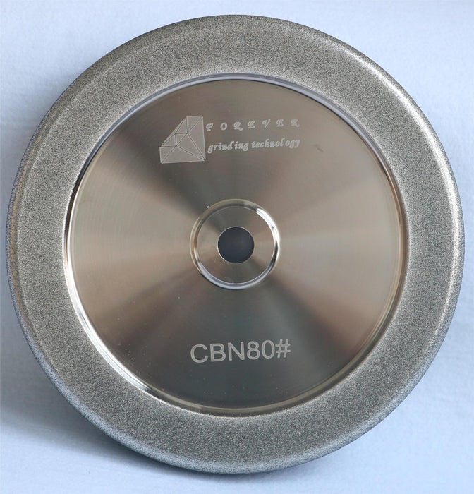 4-IN-1 PLUS CBN WHEEL, 8" DIAMETER, 5/8" ARBOR