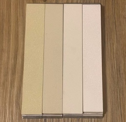 The Review on our Vitrified diamond sharpening stone from an American customer