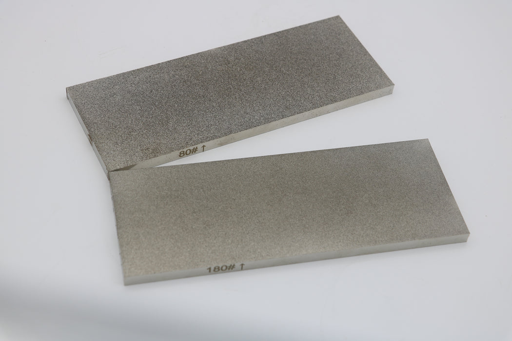 CBN Sharpening Stone 8 inch Double-sided 8” x 3” Whetstone Knife Sharpener, for Sharpening High Speed Steel,Special Steel,for Both Household and Professional Use (80/180,400/1000 Grit)
