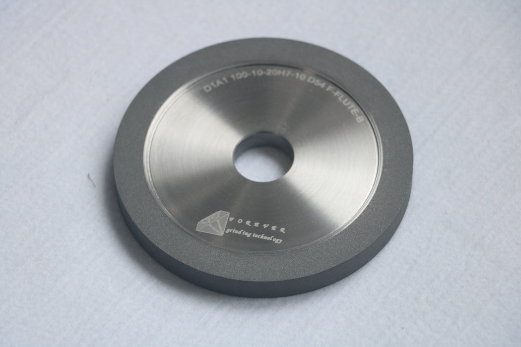 1A1 Hybrid bond diamond grinding wheel for CNC tool grinder for carbide end mill and reamer fluting processing