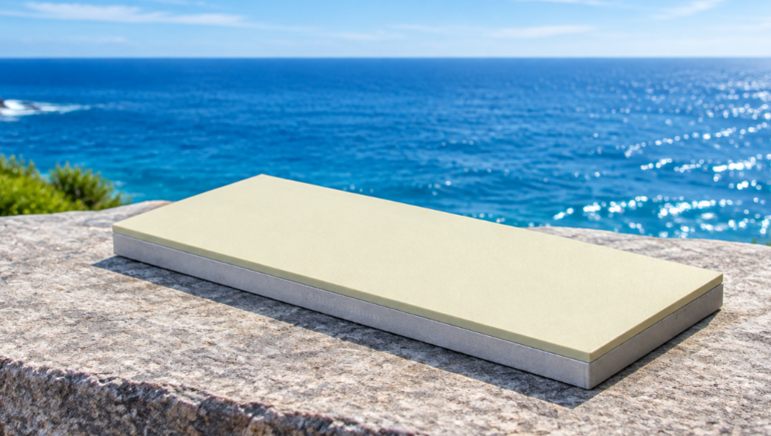 8"x3" Single-Sided Universal Vitrified Bond Diamond Sharpening Stone