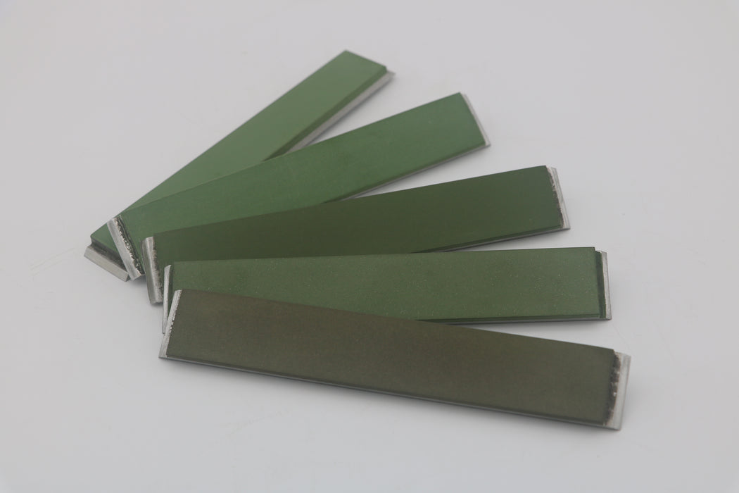 Resin Diamond Sharpening Stone Set, 5pcs, 1x6 Inch, for Edge Pro, Hapstone, TSProf, Jende JIGS for Knives, 200/400/1000/5000/10000 Grit