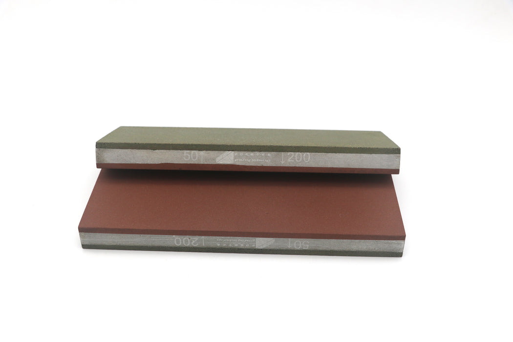 Double-sided Resin Diamond Sharpening Stone 8 inch Whetstone Knife Sharpener 8” x 3”,for Sharpening High Speed Steel,Special Steel(50-30000 Grit)