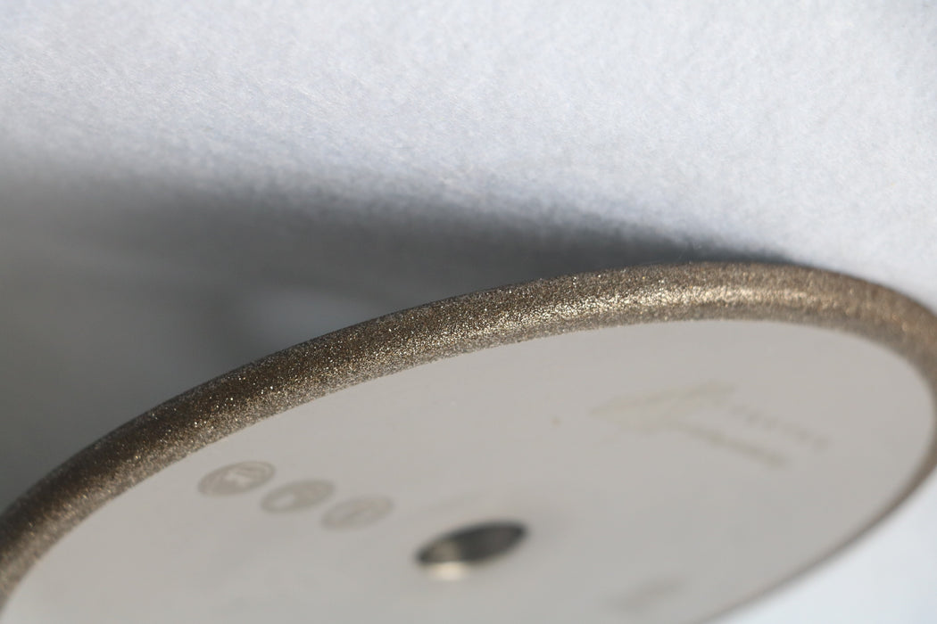 CBN Bandsaw Grinding Wheel, 5-3/4" Diameter × 1/4" Thick × 5/8" Arbor Hole, for Sharpening Bandsaw Blades