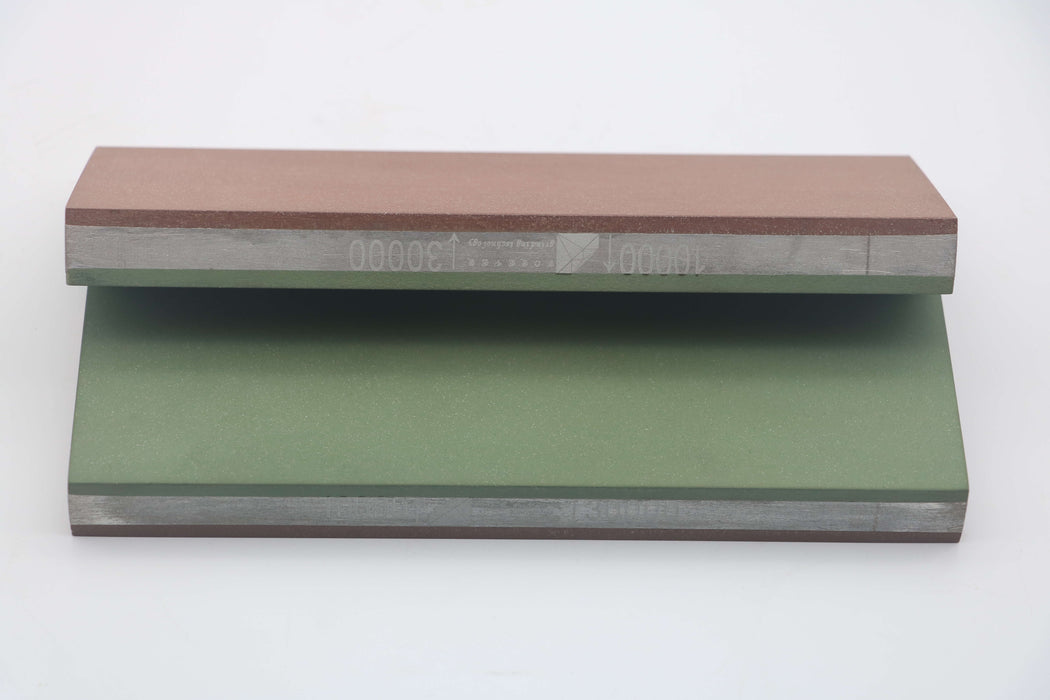 Double-sided Resin Diamond Sharpening Stone 8 inch Whetstone Knife Sharpener 8” x 3”,for Sharpening High Speed Steel,Special Steel(50-30000 Grit)
