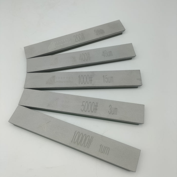 Resin Diamond Sharpening Stone Set, 5pcs, 1x6 Inch, for Edge Pro, Hapstone, TSProf, Jende JIGS for Knives, 200/400/1000/5000/10000 Grit