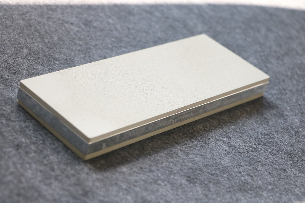8"x3" Dual-Sided Vitrified Diamond Sharpening Stone,Professional-Grade Diamond Sharpening for a Razor-Sharp Edge