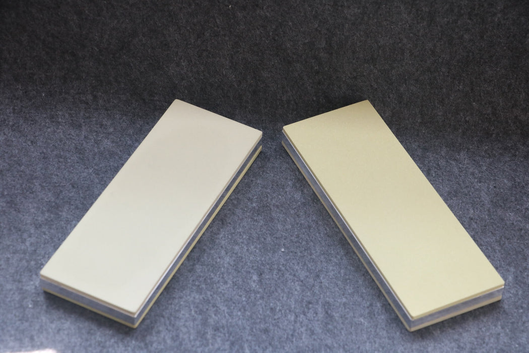 8"x3" Dual-Sided Vitrified Diamond Sharpening Stone,Professional-Grade Diamond Sharpening for a Razor-Sharp Edge