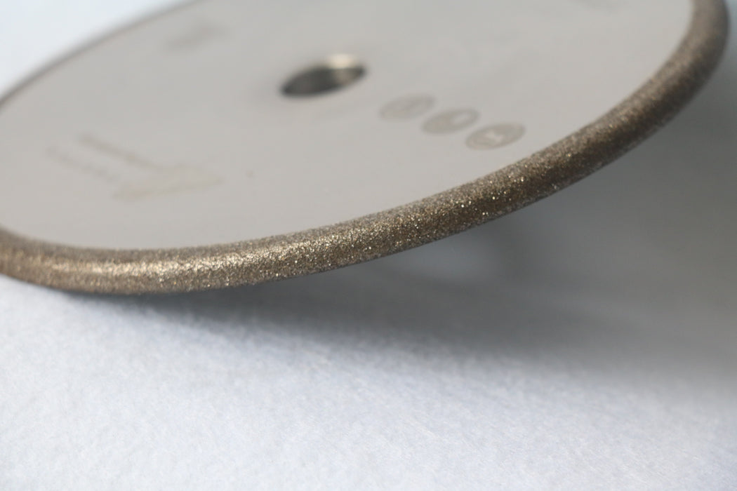 CBN Bandsaw Grinding Wheel, 5-3/4" Diameter × 1/4" Thick × 5/8" Arbor Hole, for Sharpening Bandsaw Blades