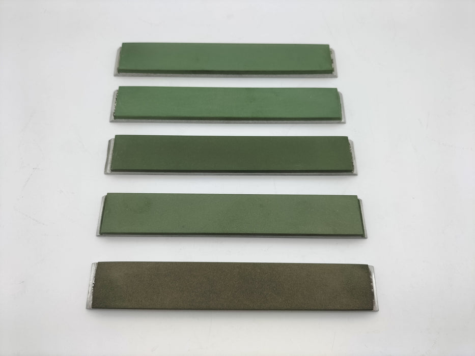 Resin Diamond Sharpening Stone Set, 5pcs, 1x6 Inch, for Edge Pro, Hapstone, TSProf, Jende JIGS for Knives, 200/400/1000/5000/10000 Grit