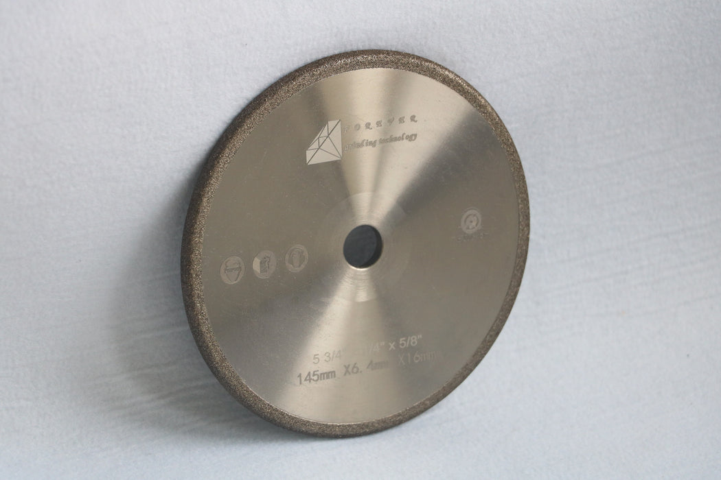 CBN Bandsaw Grinding Wheel, 5-3/4" Diameter × 1/4" Thick × 5/8" Arbor Hole, for Sharpening Bandsaw Blades