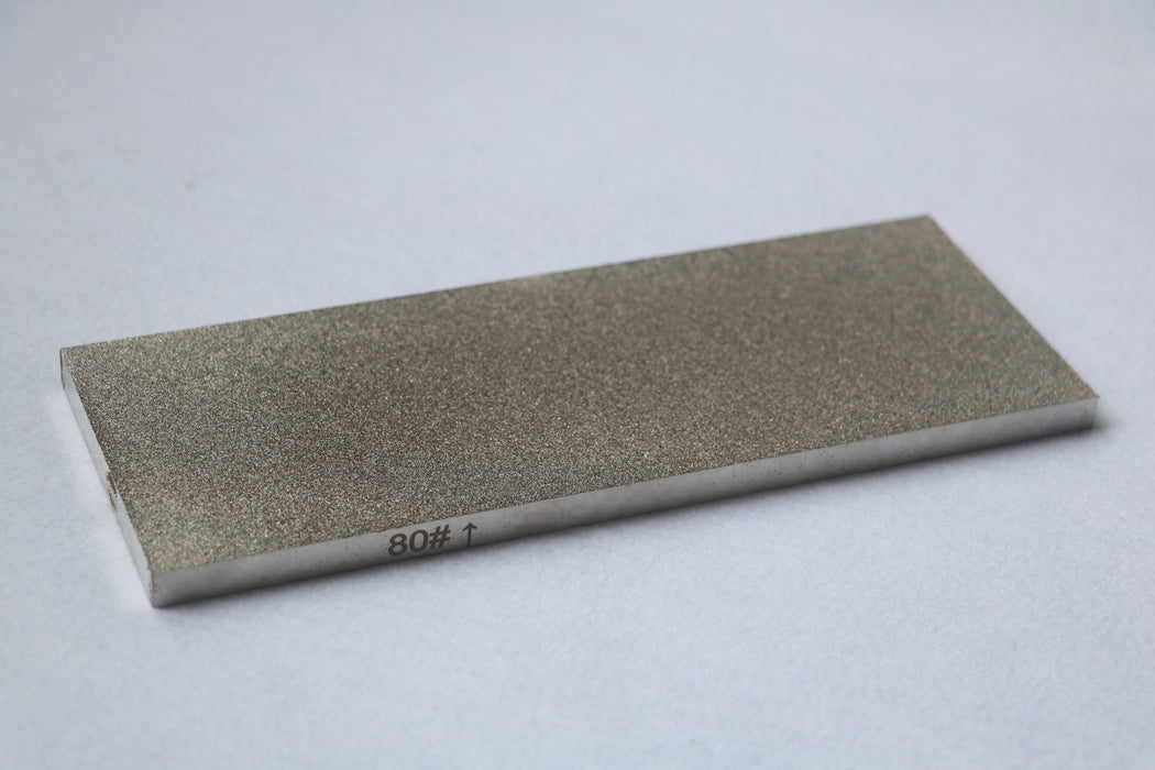 CBN Sharpening Stone 8 inch Double-sided 8” x 3” Whetstone Knife Sharpener, for Sharpening High Speed Steel,Special Steel,for Both Household and Professional Use (80/180,400/1000 Grit)