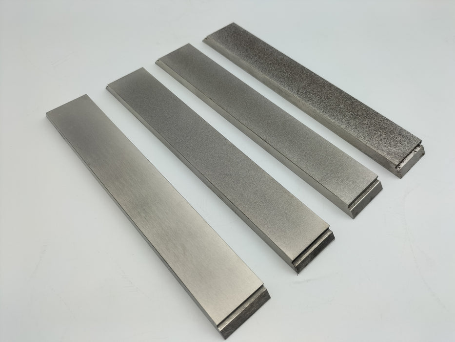 Electroplated CBN Sharpening Stone 1x6" 4pcs/set Whetstone Knife Sharpener 80,300,600,1000 Grit